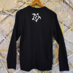 ウミガメTシャツ　長袖　ブラック　サイズご指定ください