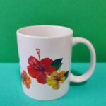 【義援金】返礼品 マグカップ ハイビスカス