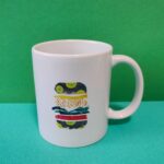 【義援金】返礼品 マグカップ 八丈ソースハンバーガー